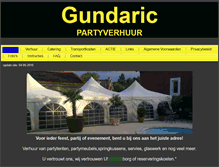 Tablet Screenshot of gundaric.nl